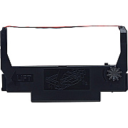 Epson Dot Matrix Ribbon Cartridge - Black, Red - 10 / Box (ERC38BRBX)