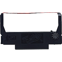 Epson Dot Matrix Ribbon Cartridge - Black, Red - 10 / Box (ERC38BRBX)