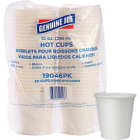 Genuine Joe 10 oz Disposable Hot Cups (GJO19046BD)