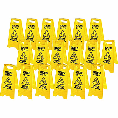 Genuine Joe Universal Graphic Wet Floor Sign (GJO85117BD)