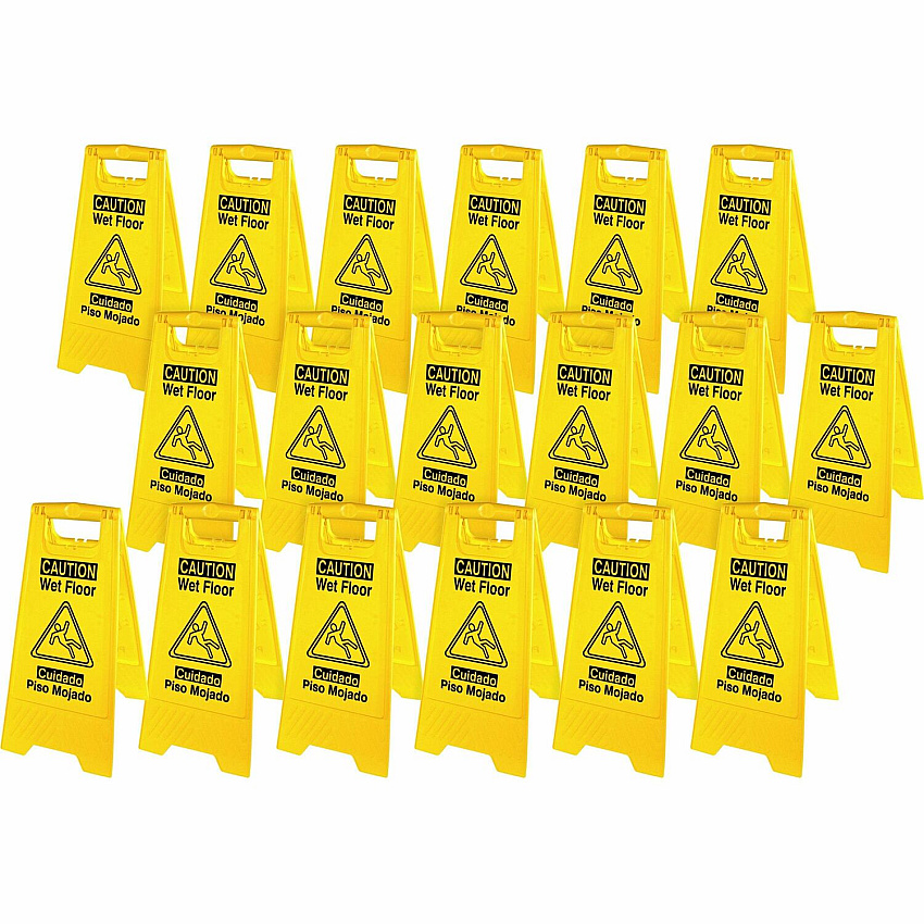 Genuine Joe Universal Graphic Wet Floor Sign (GJO85117BD)