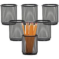 Lorell Mesh Wire Pencil Cup Holders (LLR84149BX)