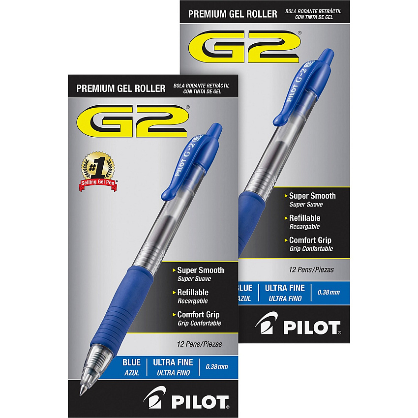 Pilot G2 Premium Gel Roller Retractable Pens (PIL31278BD)