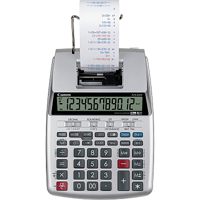 Canon P23-DHV-3 12-digit Printing Calculator