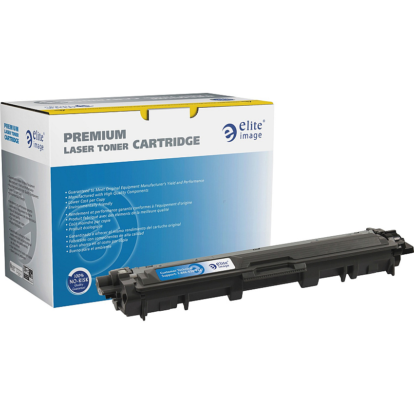 Elite Image Remanufactured Laser Toner Cartridge - Alternative for Brother TN221 - Black - 1 Each (ELI76190)