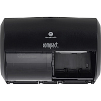 Compact 2-Roll Side-by-Side Coreless High-Capacity Toilet Paper Dispenser (GPC56784A)