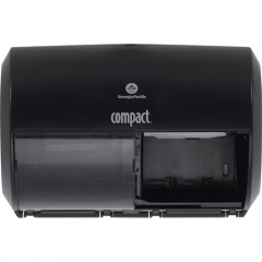 Compact 2-Roll Side-by-Side Coreless High-Capacity Toilet Paper Dispenser (56784A)