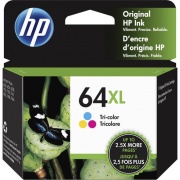 HP 64XL High Yield Tri-color Original Ink Cartridge (N9J91AN)