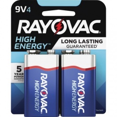 Rayovac Alkaline 9-Volt Batteries (A16044TK)
