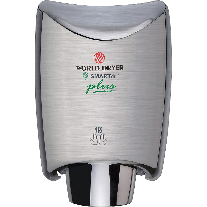 WORLD DRYER SMARTdri Plus Intelligent Hand Dryer (K973P2)