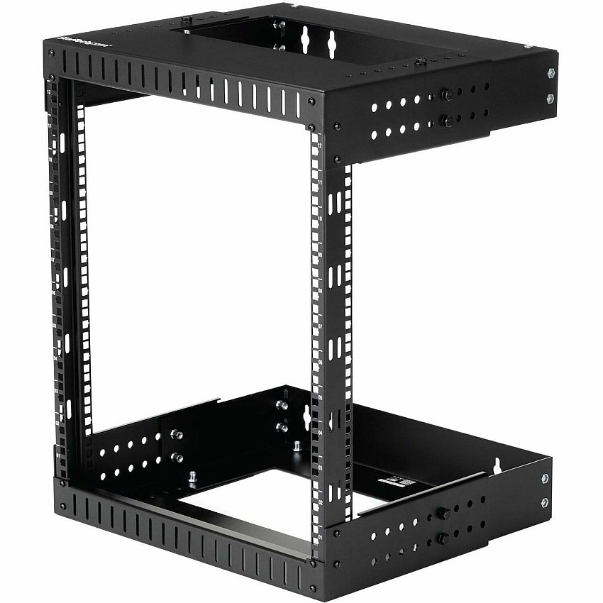 StarTech 12u Wall Mount Network Rack Adj 12-20in (RK12WALLOA)