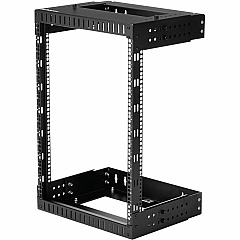 StarTech 15u Wall Mount Network Rack Adj 12-20in (RK15WALLOA)