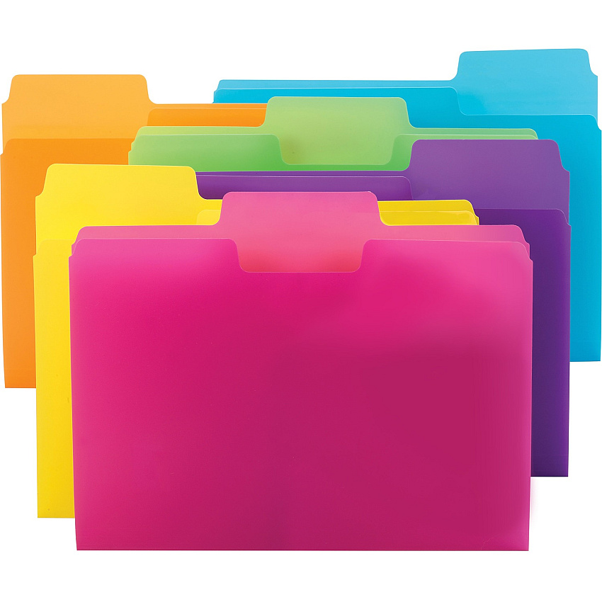 Smead SuperTab 1/3 Tab Cut Letter Top Tab File Folder (SMD10515)