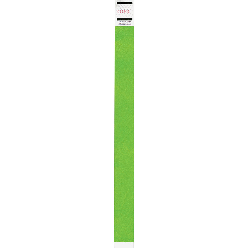 Advantus Neon Tyvek Wristbands (AVT91122)