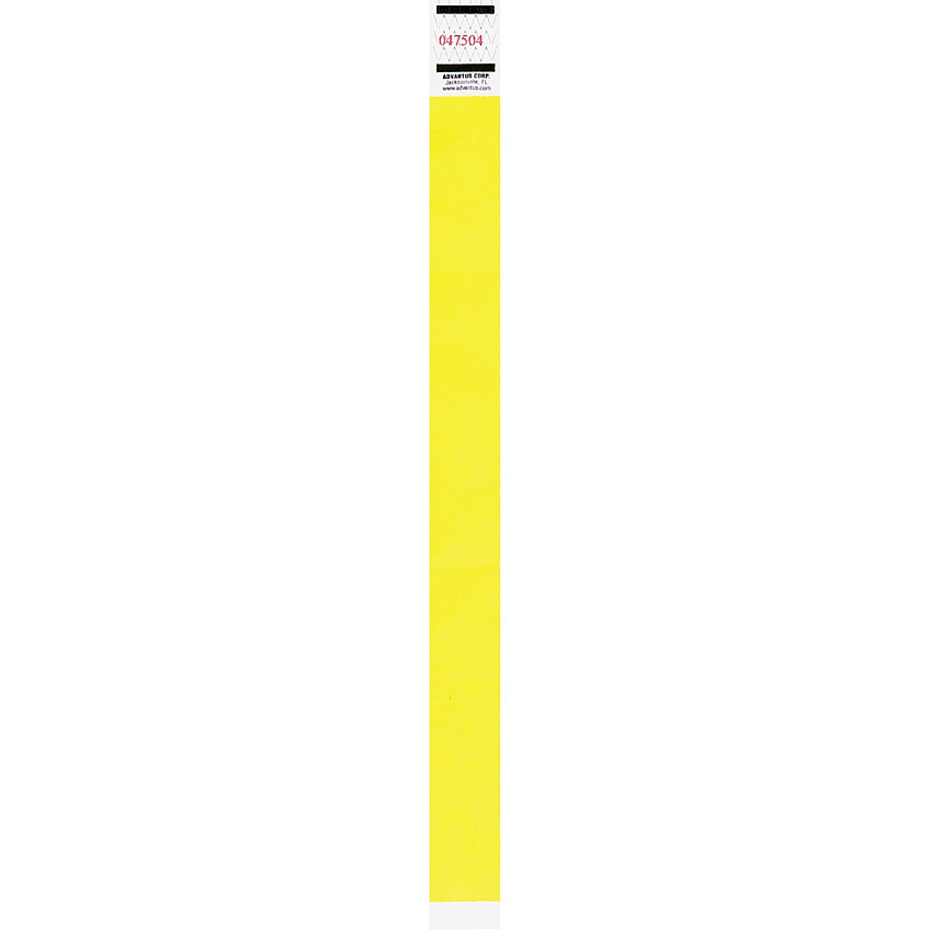 Advantus Neon Tyvek Wristbands (AVT91123)