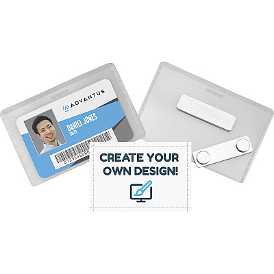 Advantus DIY Magnetic Name Badge Kit (AVT97033)