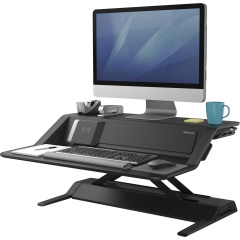 Fellowes Lotus DX Sit-Stand Workstation - Black (8080301)
