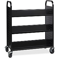 Lorell Double-sided Book Cart (LLR99931)