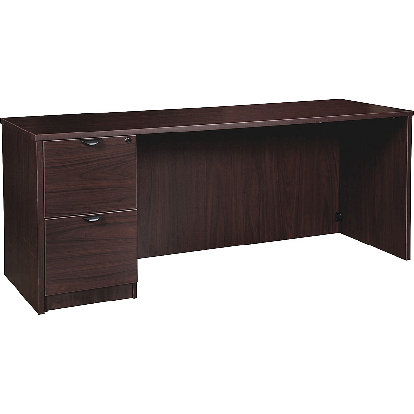 Lorell Prominence 2.0 Left-Pedestal Credenza (LLRPC2466LES)