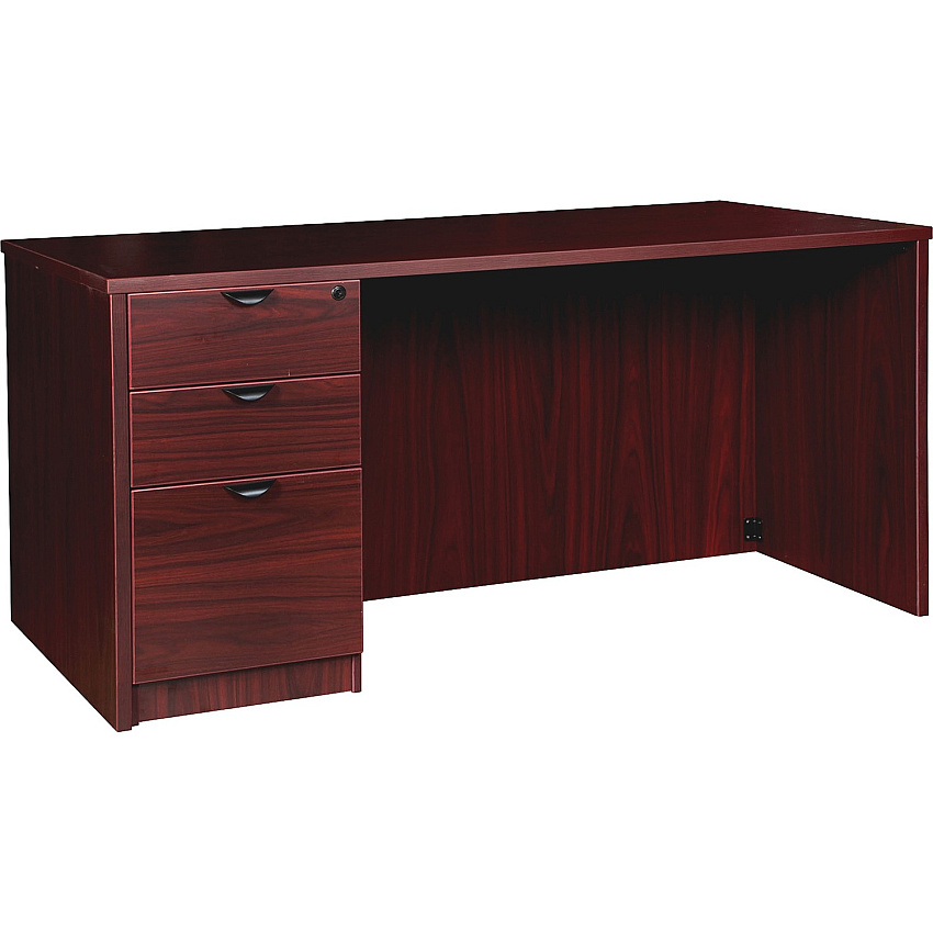 Lorell Prominence 2.0 Left-Pedestal Desk (LLRPD3060LSPMY)