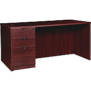 Lorell Prominence 2.0 Left-Pedestal Desk (LLRPD3066LSPMY)