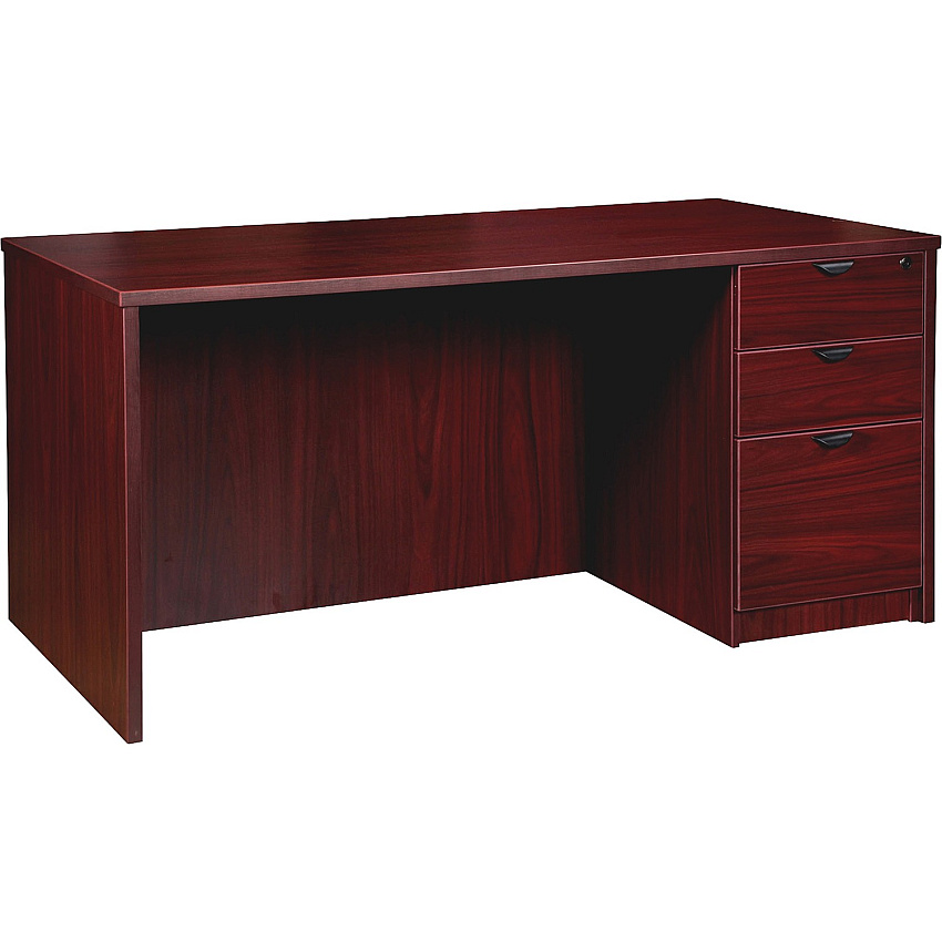 Lorell Prominence 2.0 Right-Pedestal Desk (LLRPD3066RSPMY)