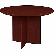 Lorell Prominence 2.0 Round Laminate Conference Table (LLRPT42RMY)