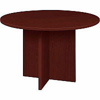 Lorell Prominence 2.0 Round Laminate Conference Table (LLRPT42RMY)