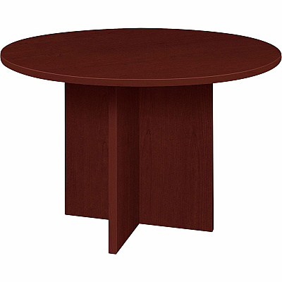 Lorell Prominence 2.0 Round Laminate Conference Table (LLRPT42RMY)