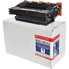 microMICR MICR Standard Yield Laser Toner Cartridge - Alternative for HP CF237A - Black - 1 Each (MICRTHN37A)