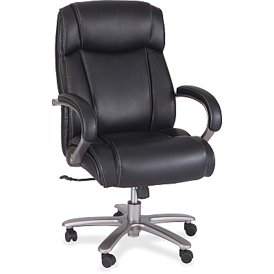 Safco Big & Tall Leather High-Back Task Chair (SAF3502BL)