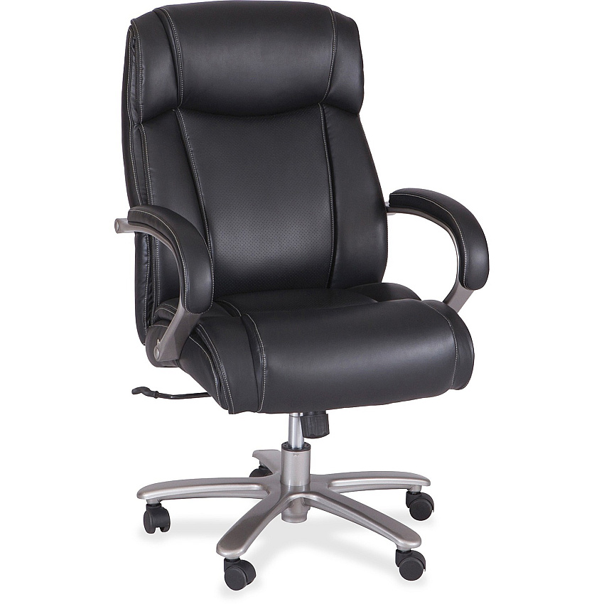 Safco Big & Tall Leather High-Back Task Chair (SAF3502BL)