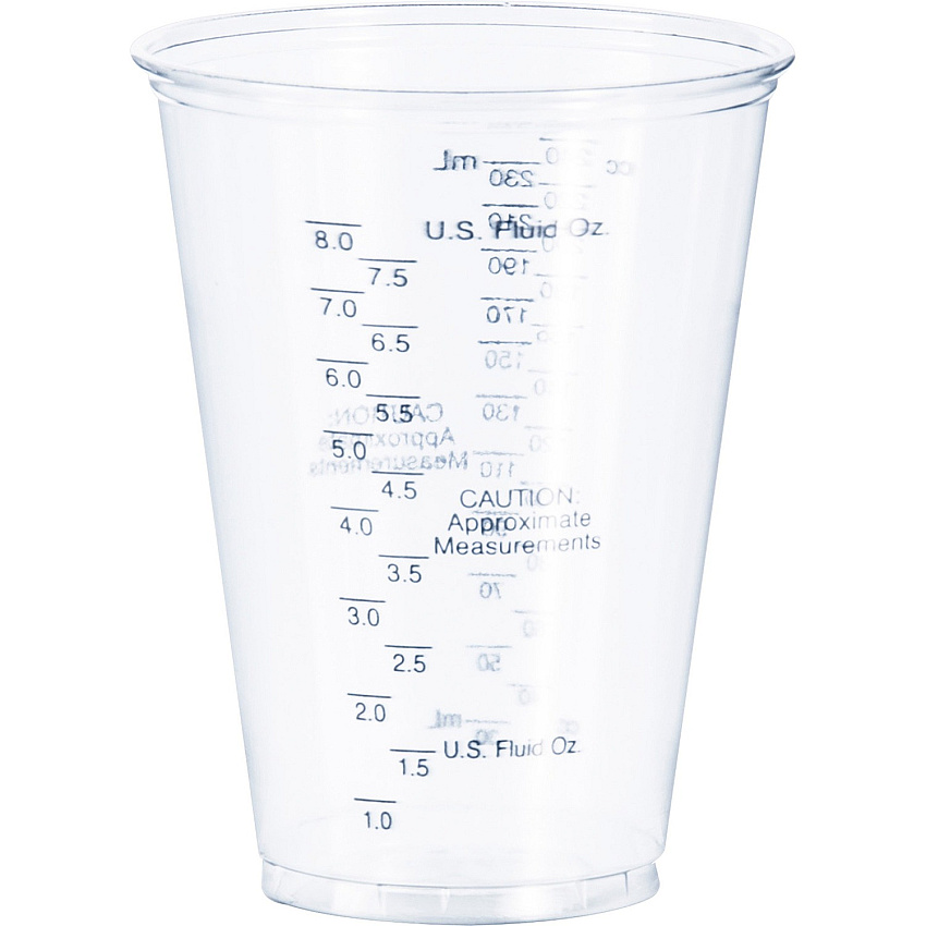 Solo Ultra Clear 10 oz Graduated Medical Cups (SCCTP10DGM)