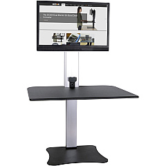 Victor High Rise Electric Single Monitor Standing Desk Workstation (VCTDC400)