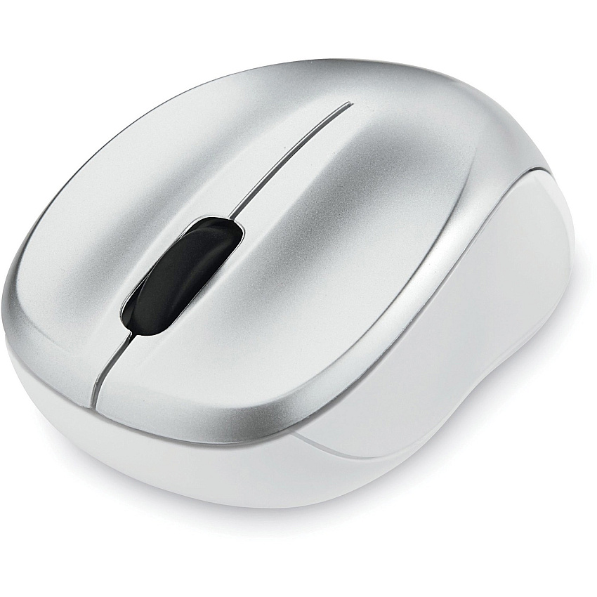 Verbatim Silent Wireless Blue LED Mouse - Silver (VER99777)