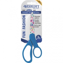 Westcott 7" Fun/Fashion Student Scissors (16401)