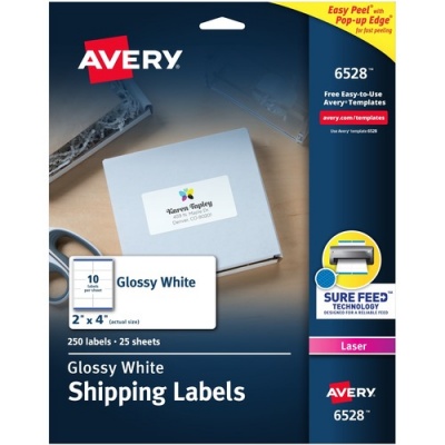 Avery Easy Peel Shipping Label (6528)