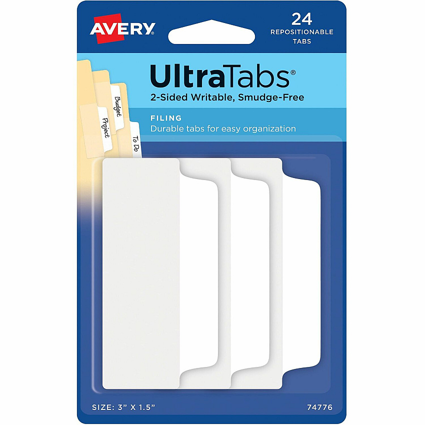 Avery UltraTabs Filing Tabs (AVE74776)