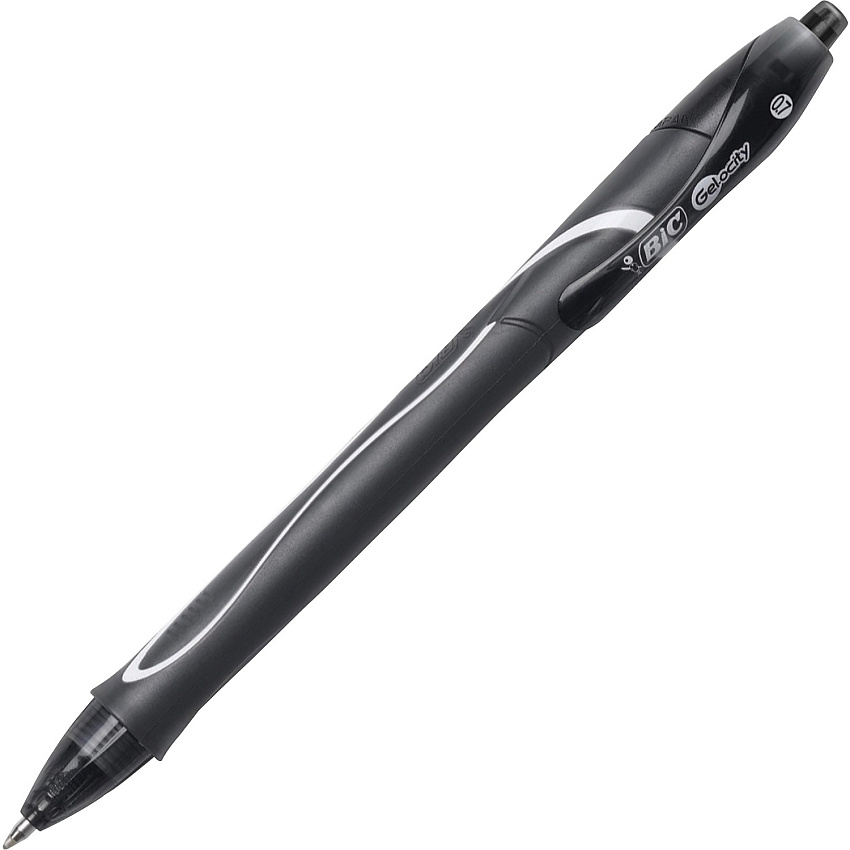 BIC Gel-ocity .7mm Retractable Pen (BICRGLCG11BK)