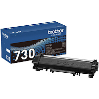 Brother Genuine TN-730 Toner Cartridge - Black