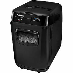 Fellowes AutoMax 200M Micro-Cut Auto Feed 2-in-1 Office Paper Shredder with Auto Feed 200-Sheet Capacity (4656201)