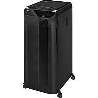 Fellowes AutoMax 550C Cross Cut, Auto Feed 2-in-1 Heavy Duty Commercial Paper Shredder with SilentShred (4963001)