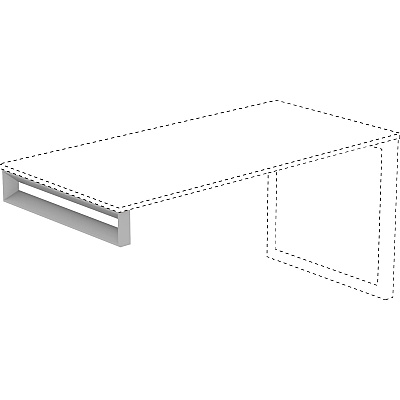 Lorell Relevance Series Short Side Leg Frame (LLR16207)