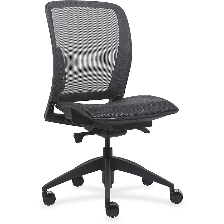 Lorell Mesh Mid-Back Office Chair (LLR83106)