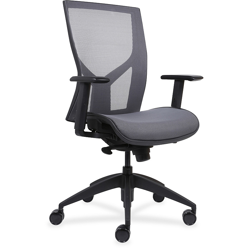 Lorell Mesh High-Back Office Chair with Mesh Seat (LLR83110)
