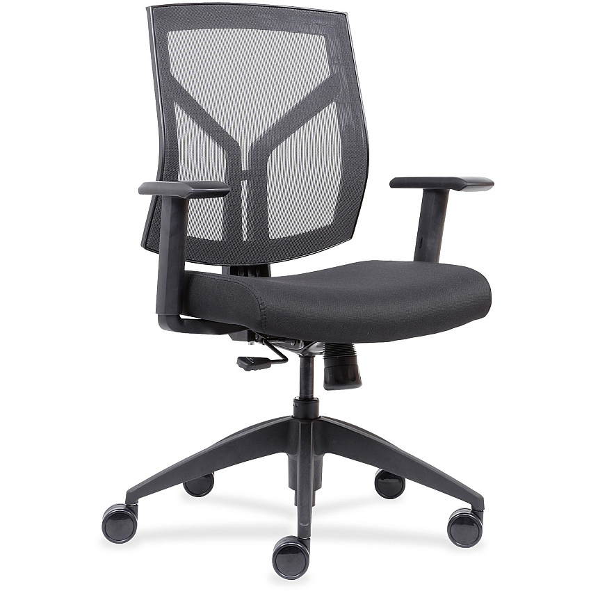 Lorell Mesh Mid-Back Office Chair (LLR83111)