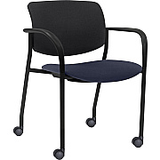 Lorell Advent Mobile Stack Chairs with Arms (LLR83115A204)