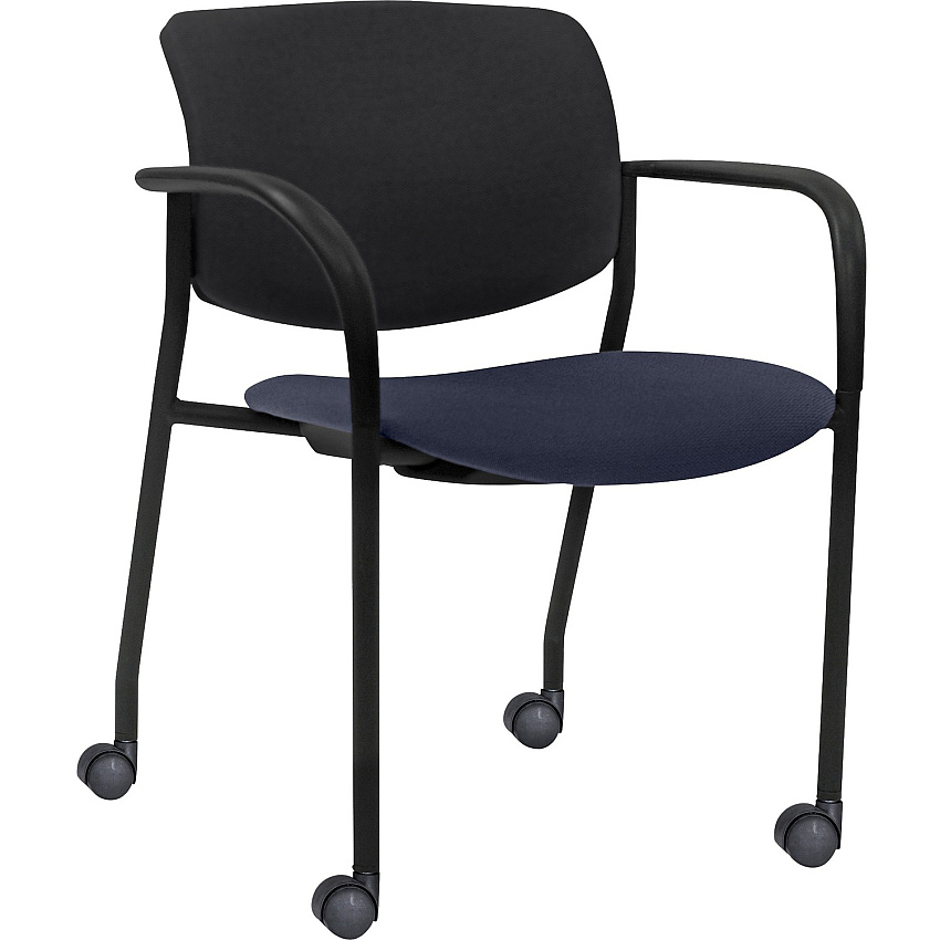 Lorell Advent Mobile Stack Chairs with Arms (LLR83115A204)