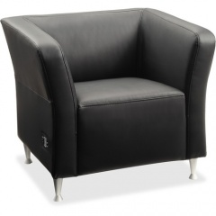 Lorell Fuze Modular Series Square Lounge Chair (86916)