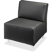 Lorell Fuze Modular Series Armless Lounge Chair (LLR86917)
